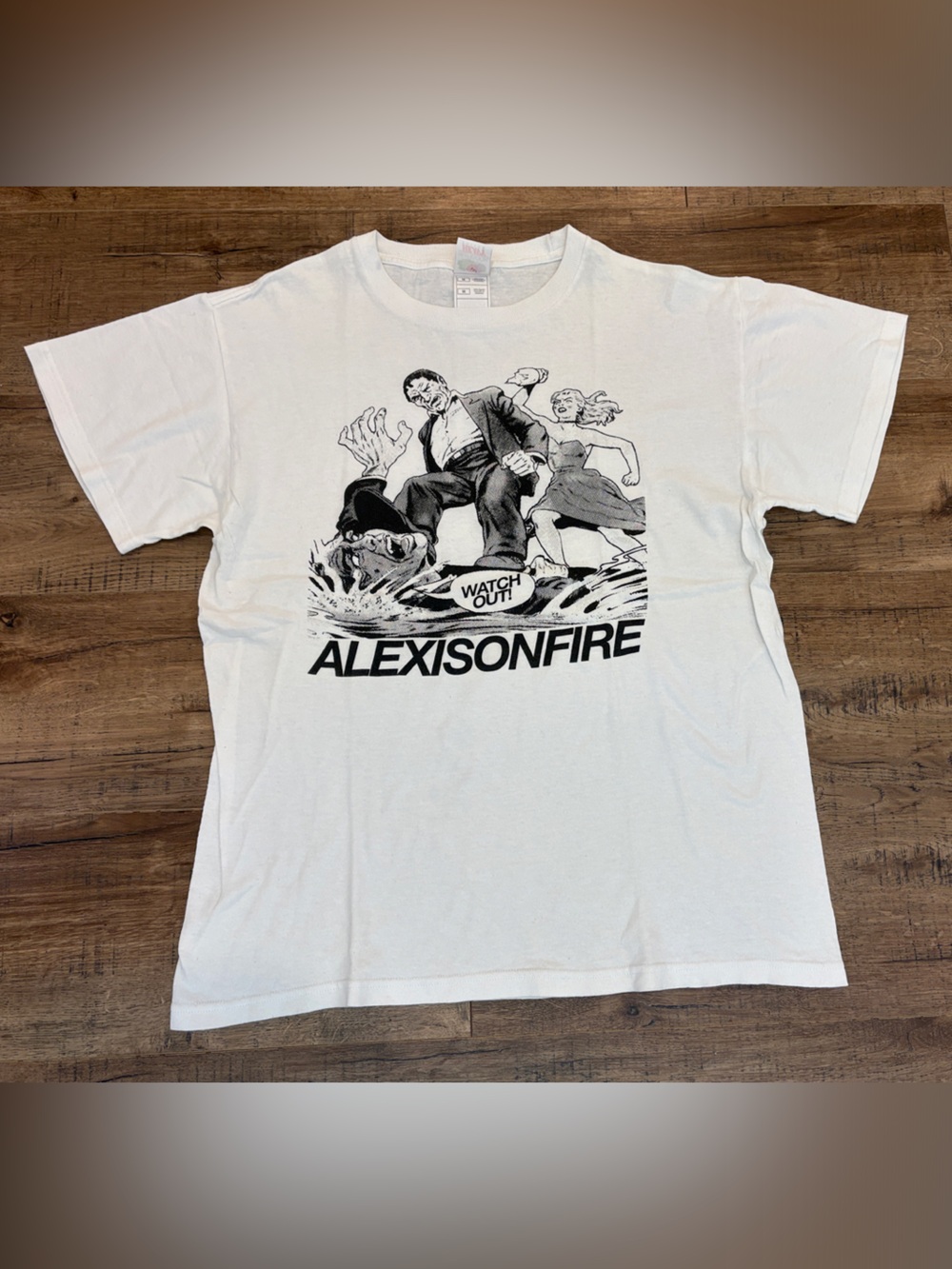 Alexisonfire ‘Watch Out’ Graphic Tee with Black Band Art